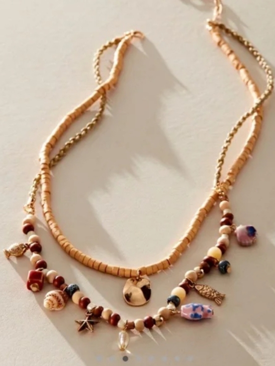 Free People Jewelry - Free People Boho-style Double Layer Necklace